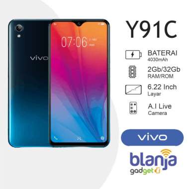 Vivo Y91 - Harga Terbaru April 2021 | Blibli