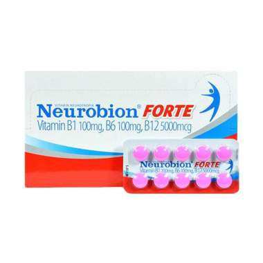 Neurobion Forte Tablet 5000 Mg 10 S Lengkap Harga Terbaru Juli 2023 ...