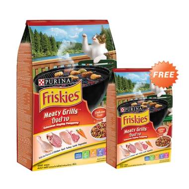 Jual HICEH - Friskies Meaty Grill Makanan Kucing Dewasa [3 