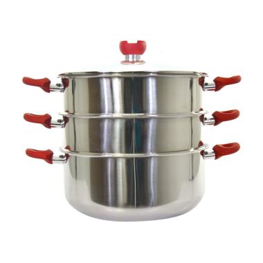 Jual Supra Stainless Steamer Bursa Dapur Panci Kukus 32 jual supra stainless steamer bursa dapur panci kukus 32