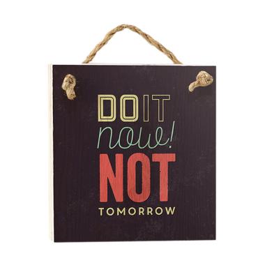 Jual Kayugraphy A113 Quote Wooden Vintage Poster Kayu