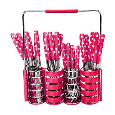 Jual Sendok Set Rainbow Oxone OX-7100 Lolipop Cutlery Set