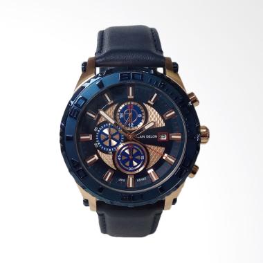 Jual Fossil Townsman 44mm Chronograph Blue Stainless Steel