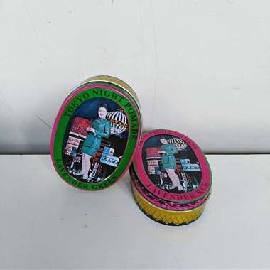 Minyak Rambut / Tokyo Night Pomade Lavender Green / Red 50gram Hijau