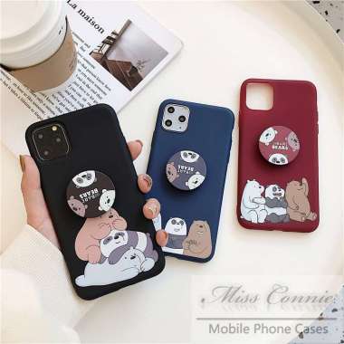 Jual Pop Socket We Bare Bears September 2021 banyak