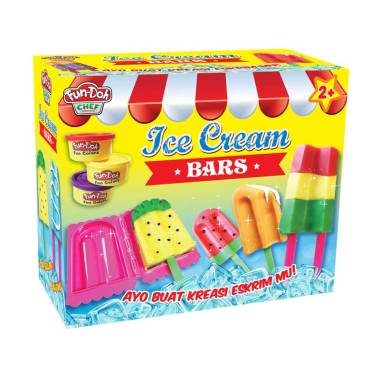 Fun Doh 28017 Ice Cream Bars Mainan Edukasi Anak
