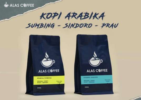 Kopi Arabica Temanggung Arabika Prau Fw
