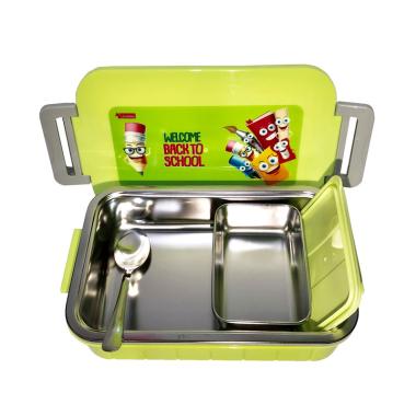 Dubblin Jerry Karakter Stainless Insulated Lunch Box GREEN