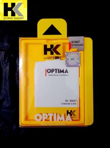 Baterai HK Optima Redmi 4X BM47 5740 mAh 3.85V Double IC
