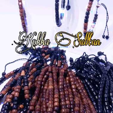 Kaukah Fuqaha Kokka Mardjan Gelang Tasbih - Coklat coklat