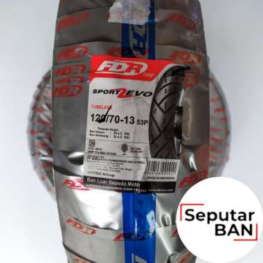 Sepasang Ban Motor YAMAHA NMAX - FDR SPORT ZEVO 120/70 & 140/60 Ring 13 Tubeless