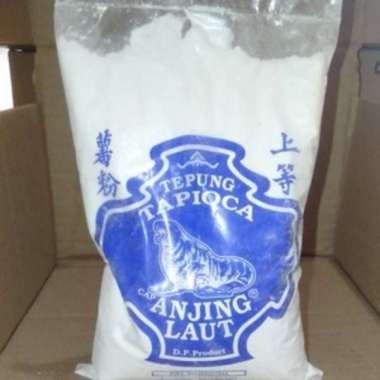 tepung tapioka cap anjing laut 500 gr