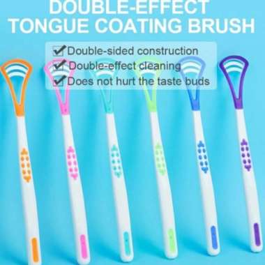 alat pembersih lidah tongue cleaner sikat lidah multifungsi