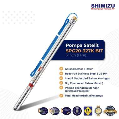 POMPA SATELIT SHIMIZU / SUBMERSIBLE PUMP SPG20-327K BIT (1 HP)