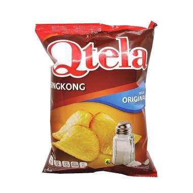 QTELA - Keripik SINGKONG - 60gr ORIGINAL