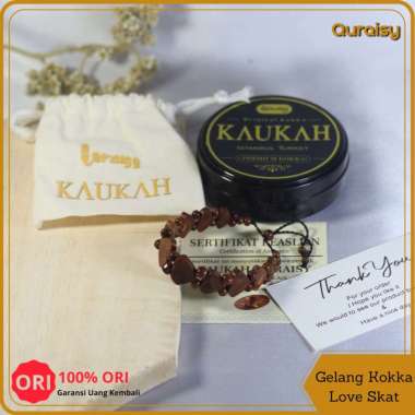 Gelang Kokka Love Untuk Kesehatan Bersertifikat Asli Kaukah Coklat