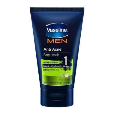 Vaseline Men Facial Foam Advance Bright 100 g. x2