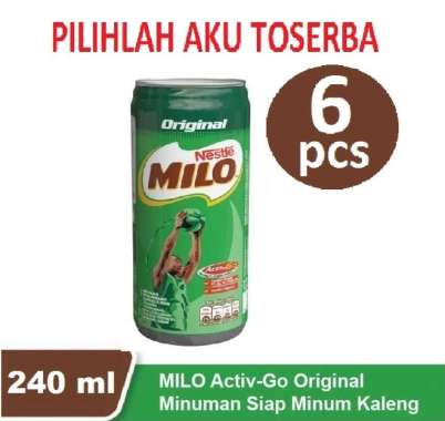 Jual Susu Milo Kotak Coklat ACTIVE GO UHT - ukuran 115 ml