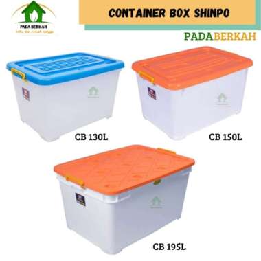 Jual Container Box Plastik Besar 150 L Original Murah - Harga Diskon ...