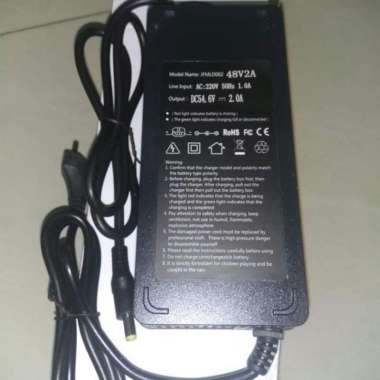 CHARGER CES LITIUM LI ION ADAPTOR SEPEDA LISTRIK 48Volt