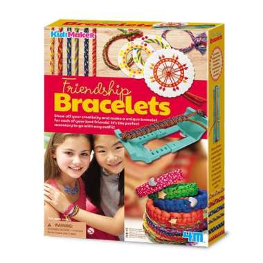 4M Friendship Bracelets 4728 Mainan Edukasi mainan kerajinan mainan gelang persahabatan mainan craft
