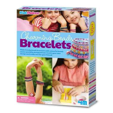 4M Charming Beads Bracelets 4751 Girl's Activity mainan kerajinan membuat gelang mainan anak perempu