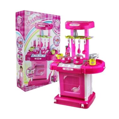 jual toystoys 0960150089 masak masakan kitchen set koper mainan anak pink harga jual toystoys 0960150089 masak masakan kitchen set koper mainan anak pink harga