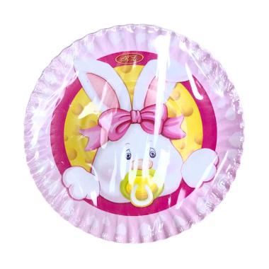 Jual Johnboss Baby Rabbit Piring Kue Ulang Tahun [12 pcs