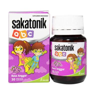    Jual Sakatonik Abc Anggur Suplemen Kesehatan [30 Tablet] Online - Harga