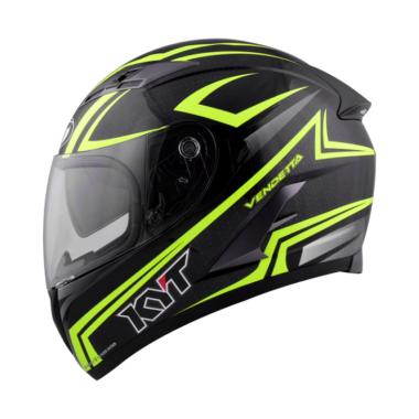 jual kyt vendetta 2 carbon helm yellow fluo jual kyt vendetta 2 carbon helm yellow fluo