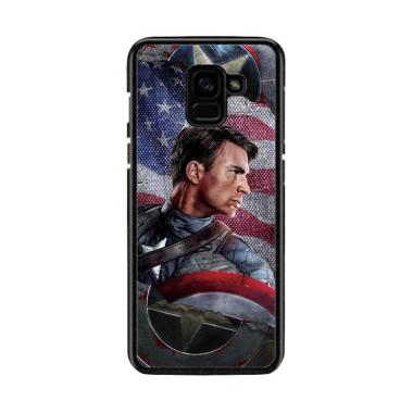 jual guard captain america sheild o1295 custom hardcase casing for samsung galaxy a8 2018 jual guard captain america sheild o1295 custom hardcase casing for samsung galaxy a8 2018