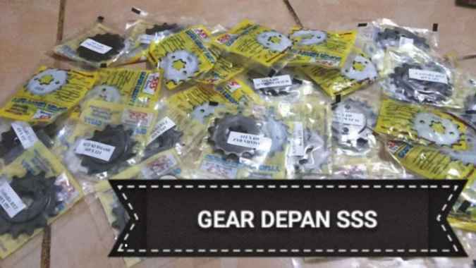 Sprocket Gir Gear Dpn Depan 428 415 11 12 13 14 15 RXZ Jupiter MX Z King Vega Satria Fu Supra Smash 