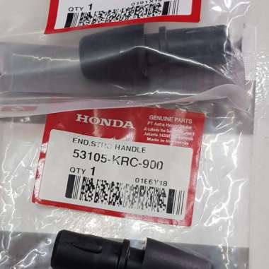 Honda Genuine Part Jalu Stang Sonic - Cb150R - Megapro New Verza Original Honda 2Pc Set Black