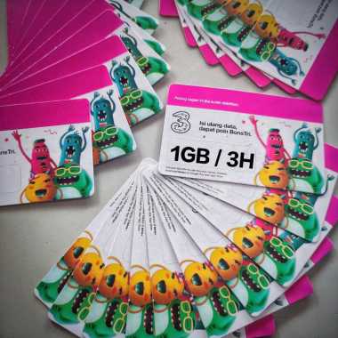 Promo Voucher Tri 1gb 3hari di Seller ADREENA DATA - Kab. Kendal, Jawa