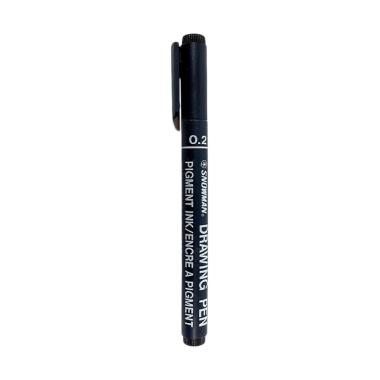 Jual Snowman 0.5 Drawing Pen - Black Online Januari 2021