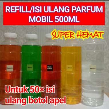 Refill Isi Ulang Parfum Mobil Vleo 500ml ORIGINAL 100 % Multicolor