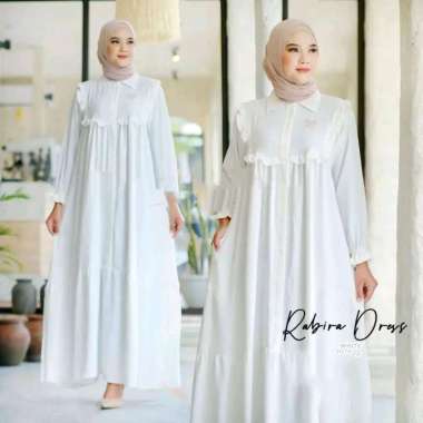 Jual Baju Muslim Wanita Putih Polos Model Terbaru - Harga Murah Juni