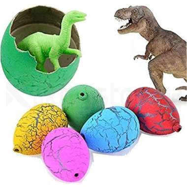 Dino Egg Telor Dinosaurus Mainan Edukasi Anak Telur Menetas dalam Air