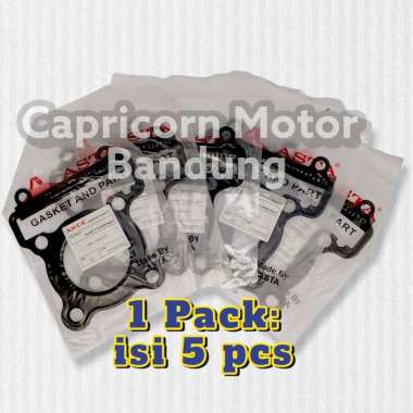 PAKING GASKET CYLINDER HEAD ATAS MIO KARBU NOUVO ASTA ISI 5 PACKING KOP