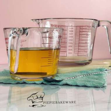 Piepie Measuring Glass / Gelas Takar Kaca / Gelas Takar Susu - PB1046 1000 ml