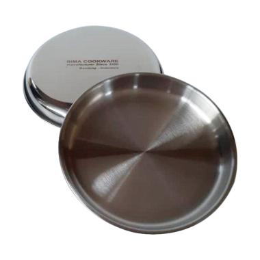 FS - Bima Glass Coaster Stainless Tatakan Gelas [2 pcs/ 8 cm] STAINLESS