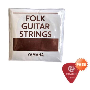 Yamaha Senar Gitar Akustik + Bonus Pick COKELAT