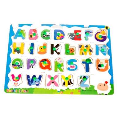 Jual Mai nan Edukasi Alphabet Angka Huruf Besar Puzzle