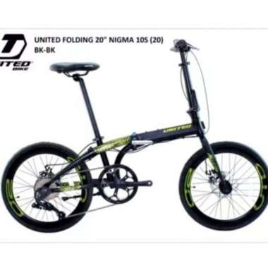 Jual United Bike Sepeda Lipat Folding AL20-10SP U NIGMA