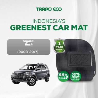 Trapo Karpet Mobil Eco Toyota Rush (2008 - 2017) Fullset Black