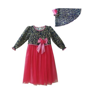 Jual Baby  Zakumi Motif Batik  Baju  Gamis Anak Perempuan 