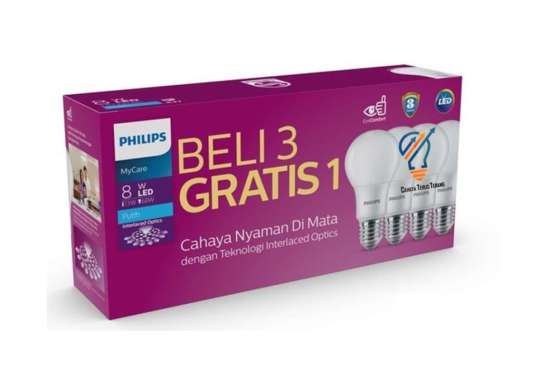 Jual Lampu Philips Led 8 Watt di Depok - Gratis Ongkir & amp; Harga Murah