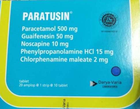 Daftar Harga Obat Flu Dan Batuk Paratusin Terbaru April  