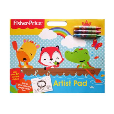 Jual HelloPandaBooks Fisher Price Artist Pad with Over 40