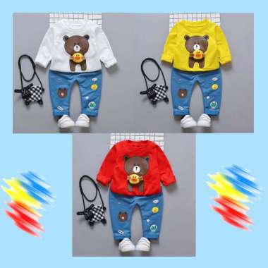 Setelan Baju Anak Laki Laki Setelan Anak Laki laki Celana Panjang Anak Baju Anak Import XL